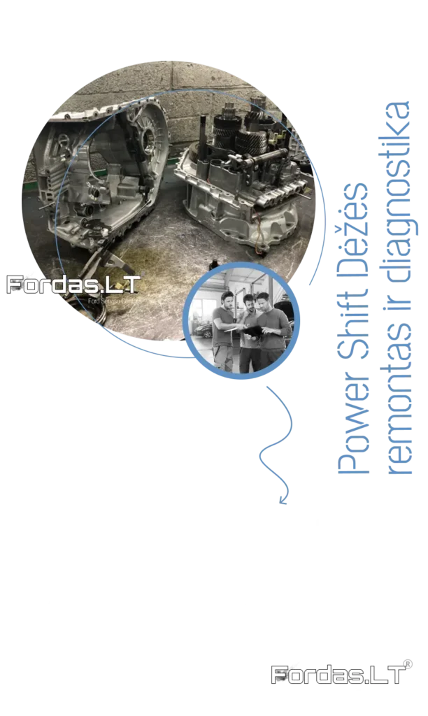 Kas yra Ford PowerShift dėžės remontas ir kada jis reikalingas?
Ford PowerShift automatinės pavarų dėžės remontas reikalingas, kai atsiranda pavarų perjungimo trūkčiojimai, slydimas, uždelsimas arba klaidos pranešimai prietaisų skydelyje. Dažniausios problemos susijusios su sankabos moduliu, mechatronika ar programinės įrangos sutrikimais. Tokiais atvejais atliekama diagnostika ir remontas specializuotame servise, pavyzdžiui, Fordas LT, kad būtų atstatytas sklandus pavarų dėžės darbas
