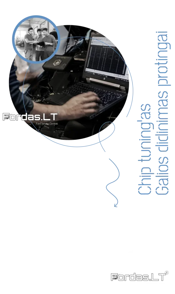 Kas yra Ford chip tuning ir kada verta didinti variklio galią?
Ford chip tuning – tai variklio valdymo programos (ECU) optimizavimas, leidžiantis padidinti galią, sukimo momentą ir pagerinti automobilio dinamiką. Tinkamai atliktas programavimas gali pagerinti ir kuro sąnaudas bei variklio reakciją į akseleratorių. Svarbu, kad tuning būtų atliekamas profesionaliai, atlikus diagnostiką ir įvertinus variklio būklę, pavyzdžiui, specializuotame servise