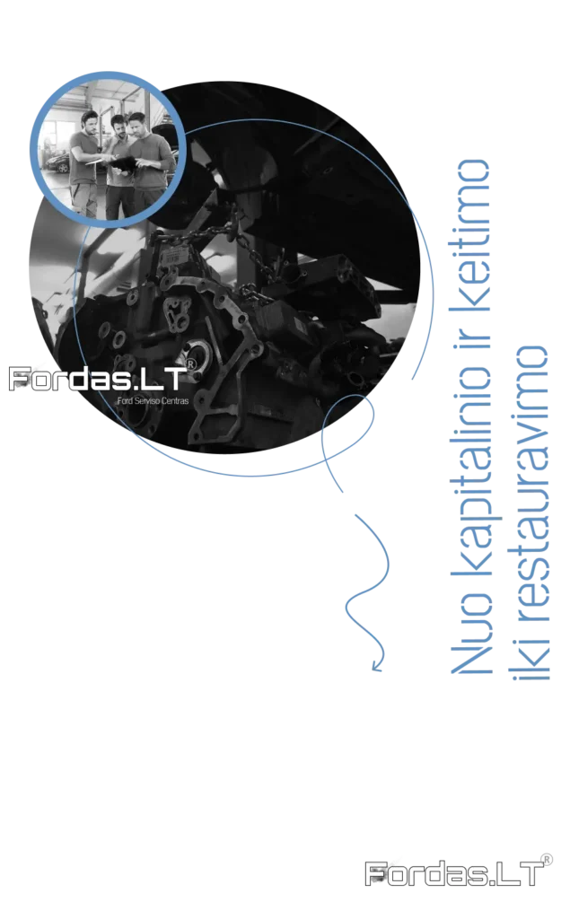 Kas yra Ford variklių remontas ir kada jis reikalingas?
Ford variklių remontas atliekamas tada, kai diagnostika parodo mechaninius ar elektroninius gedimus, kurie daro įtaką variklio darbui, galiai ar patikimumui. Dažniausios priežastys – susidėvėję variklio komponentai, tepimo ar aušinimo sistemos problemos, netolygus variklio darbas arba galios praradimas. Profesionalus remontas prasideda nuo tikslios diagnostikos ir atliekamas specializuotuose servisuose, pavyzdžiui, Fordas LT, kur naudojama gamintojo įranga ir laikomasi techninių reikalavimų
